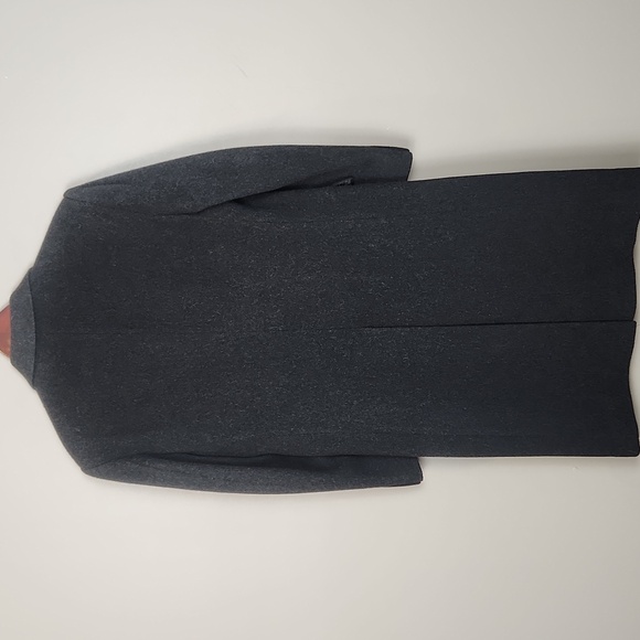Nino Cerruti Charcoal Gray Wool and Cashmere Blend Long Coat 36S - Picture 8 of 13